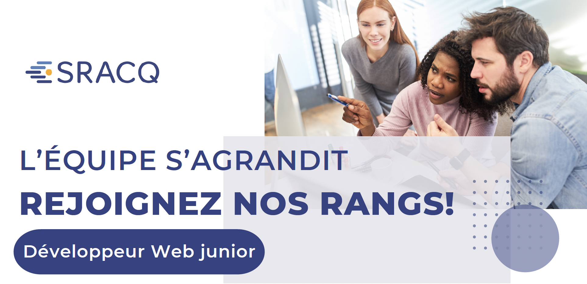 Emploi au SRACQ